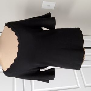 NWT NY Collection Scalloped Neck Sweater